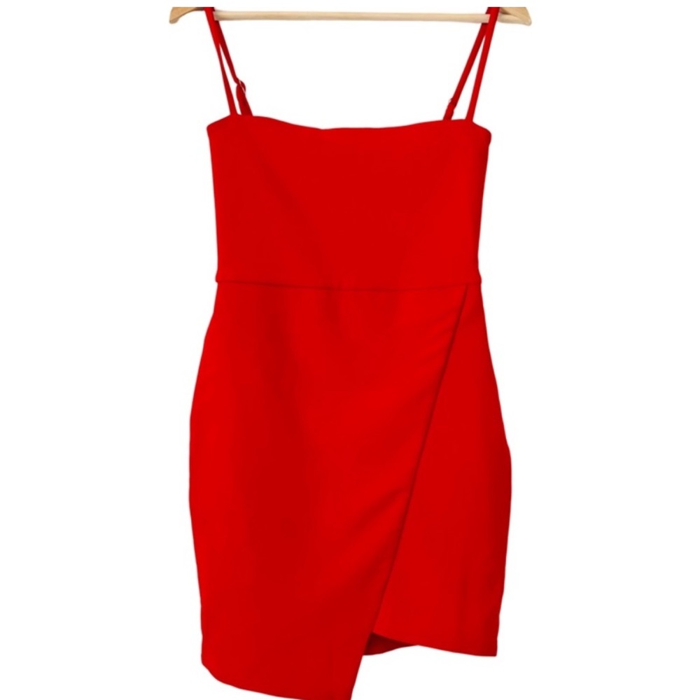 NWOT Nookie Billie Mini Dress Flame Color Sz L